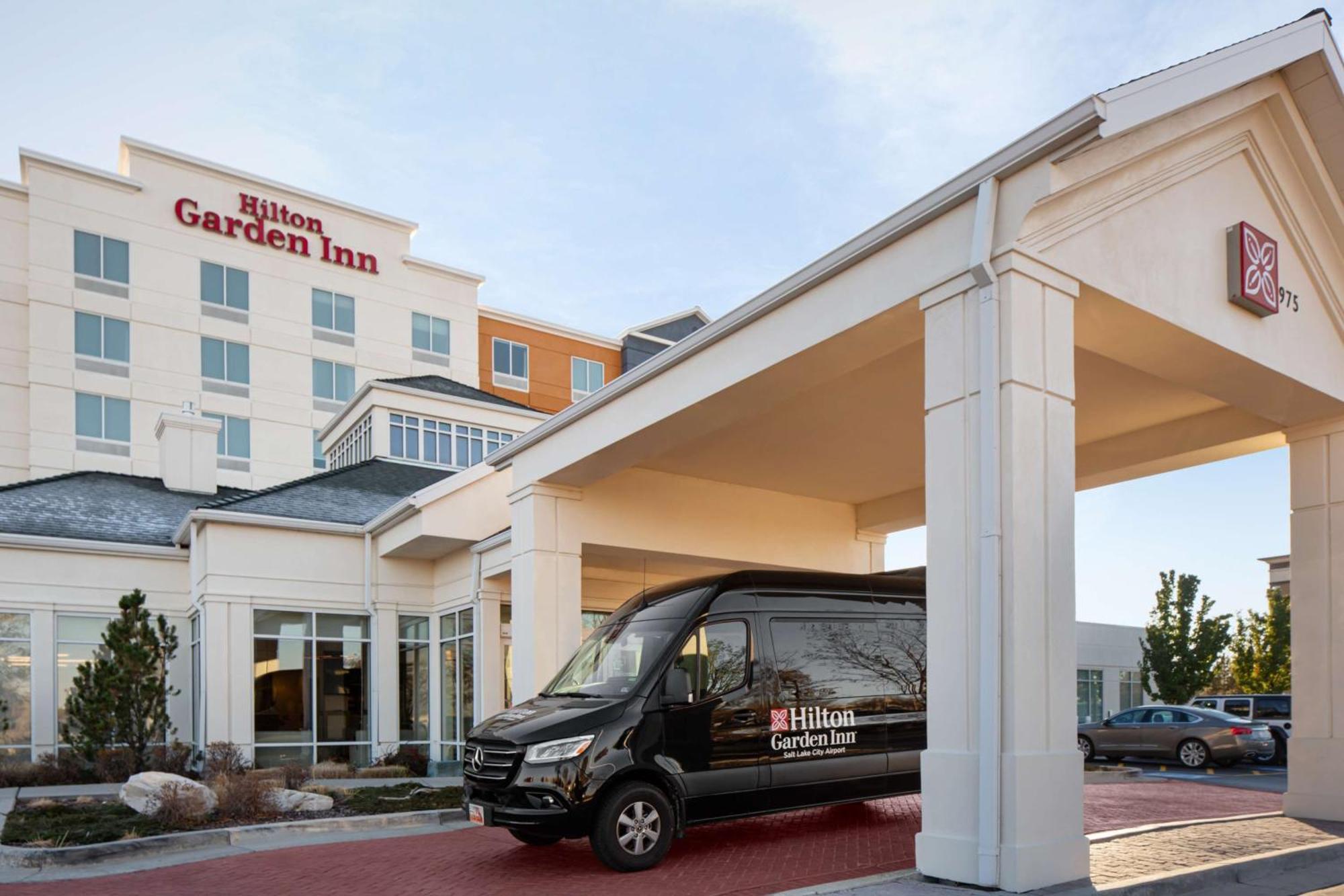 Hilton Garden Inn - Salt Lake City Airport Exterior foto